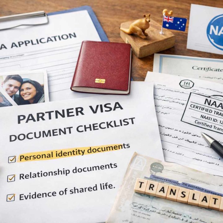 Partner visa application