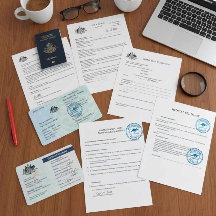 various australian documents